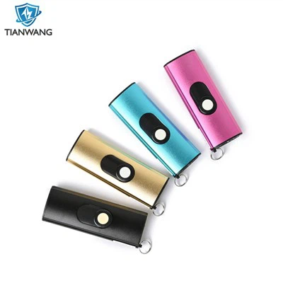 USB-nyckelring bedövningspistol med LED-ficklampa